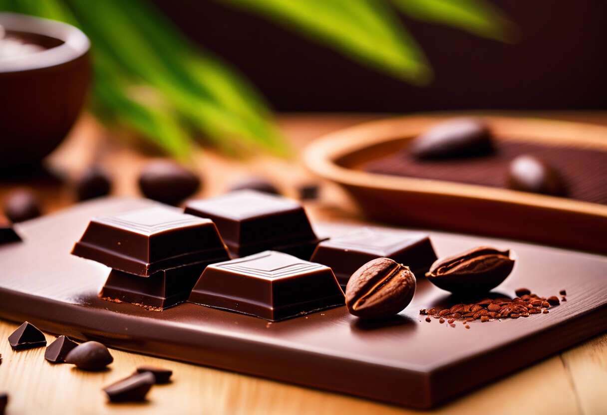 Consommation de chocolat noir : recommandations et risques potentiels